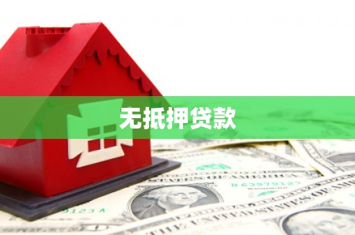 惠安无抵押贷款