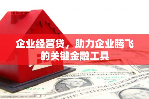 信阳企业经营贷，助力企业腾飞的关键金融工具