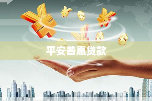 四湖平安普惠贷款