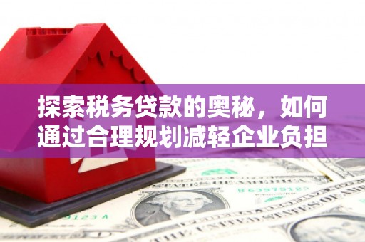 海州探索税务贷款的奥秘，如何通过合理规划减轻企业负担