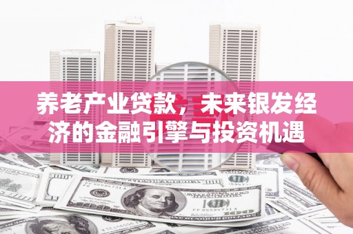 昭平养老产业贷款，未来银发经济的金融引擎与投资机遇