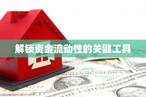 昌乐解锁资金流动性的关键工具