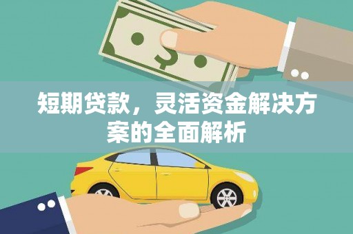 西峡短期贷款，灵活资金解决方案的全面解析