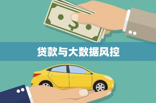 涡阳贷款与大数据风控