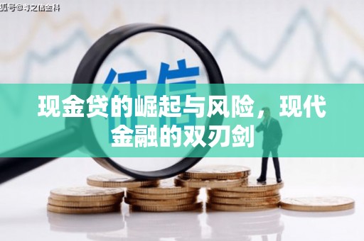 渭城现金贷的崛起与风险，现代金融的双刃剑