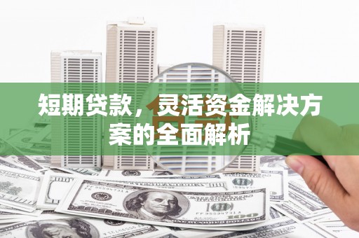 天津短期贷款，灵活资金解决方案的全面解析