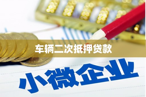 玉田车辆二次抵押贷款