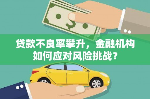 烈山贷款不良率攀升，金融机构如何应对风险挑战？