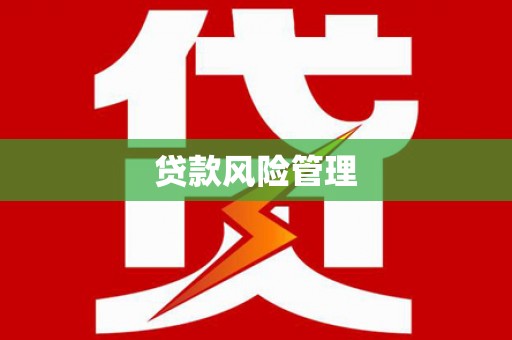 八德贷款风险管理