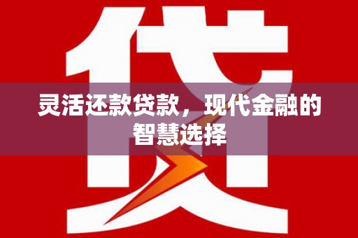 文峰灵活还款贷款，现代金融的智慧选择