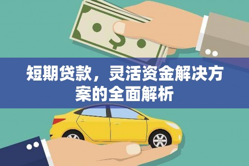 澄江短期贷款，灵活资金解决方案的全面解析