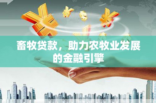 云龙畜牧贷款，助力农牧业发展的金融引擎