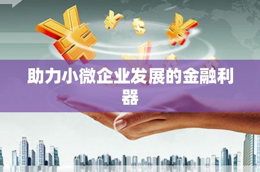 凌源助力小微企业发展的金融利器