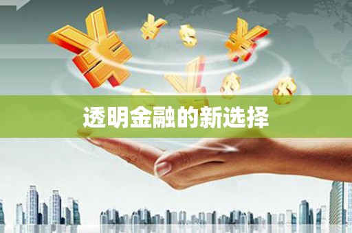 达孜透明金融的新选择