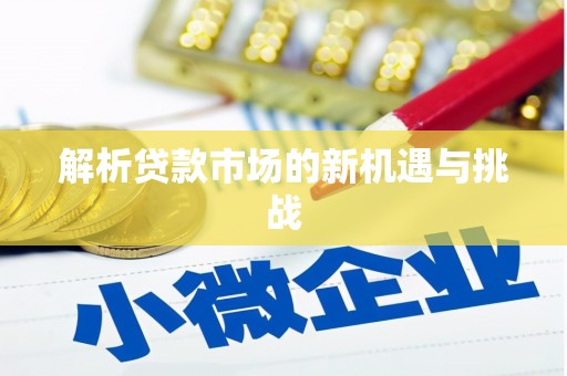 靖州解析贷款市场的新机遇与挑战