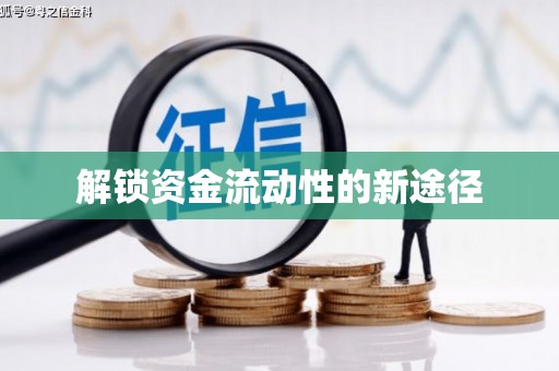 外埔解锁资金流动性的新途径